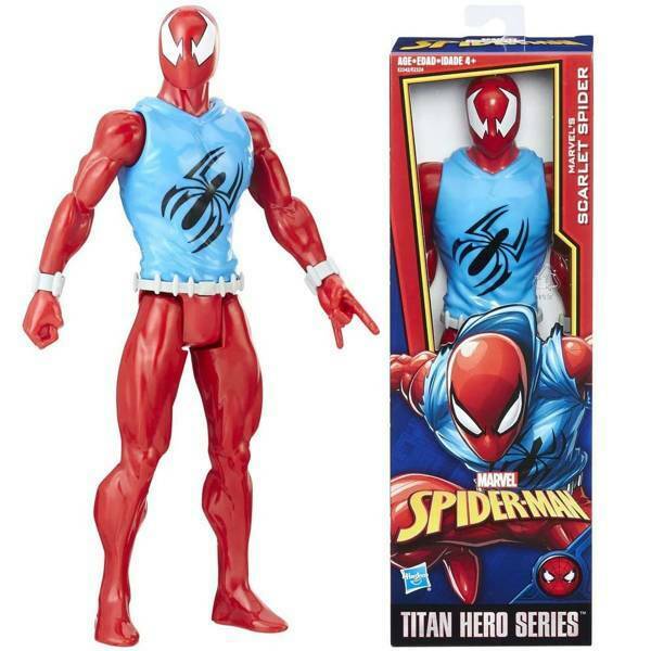 Marvel Scarlet Spider Titan Hero Series 12-inch Action Figure | Time4Child