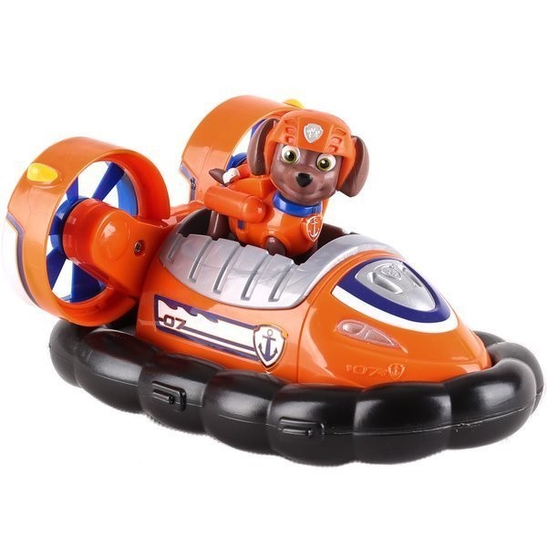 PAW Patrol Zuma Hovercraft Vehicle & Figure Set (Age 3+)