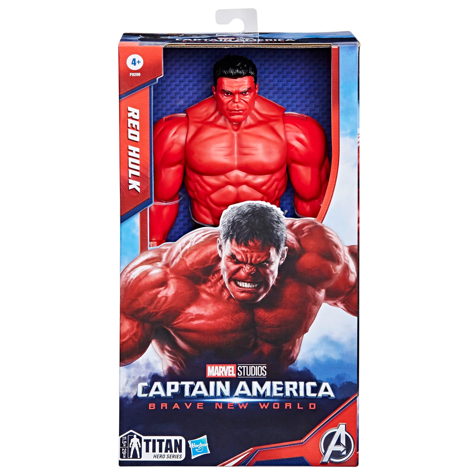 Marvel Captain America Brave New World Red Hulk 12" Figure | Time4Child