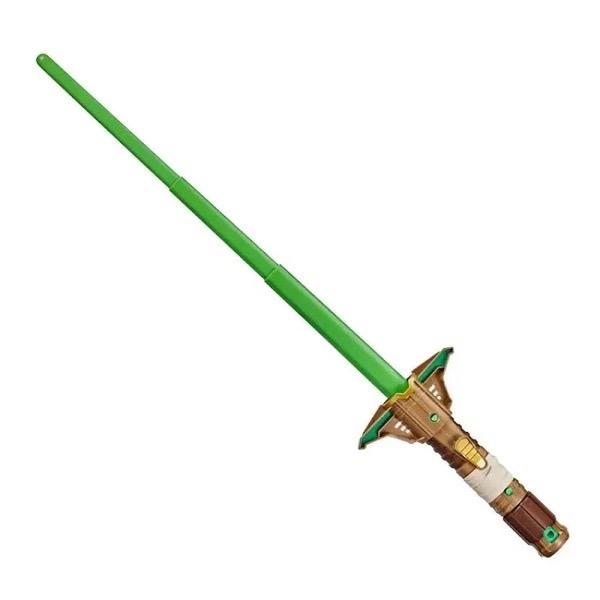 Star Wars Lightsaber Forge Yoda Electronic Lightsaber – Customizable Jedi Roleplay Toy by Hasbro