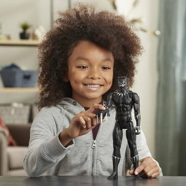 Marvel Avengers Black Panther Titan Hero Series Blast Gear Figure | Time4Child
