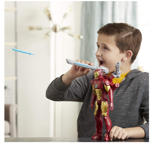 Marvel Avengers Iron Man Titan Hero Series Blast Gear Action Figure | Time4Child