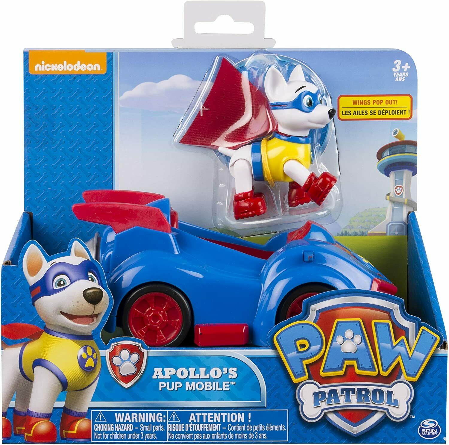 PAW Patrol Apollo the Super Pup Mobile Vehicle and Figure | Time4Child