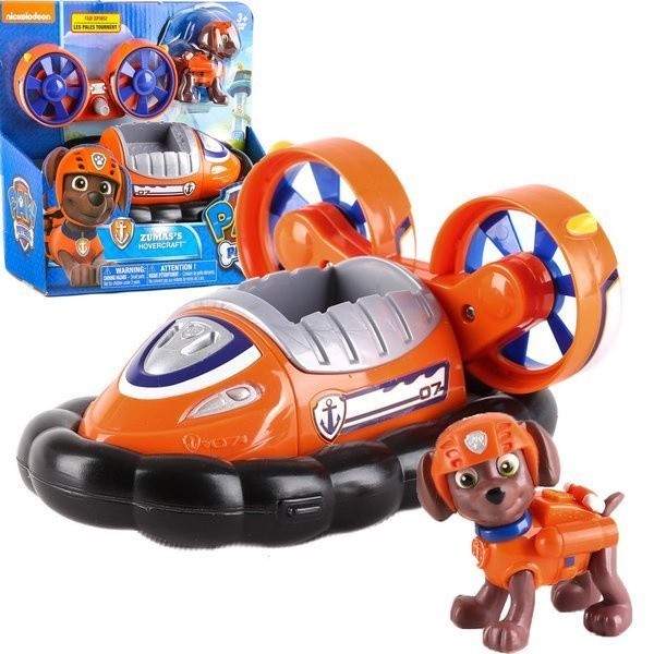 PAW Patrol Zuma Hovercraft Vehicle & Figure Set (Age 3+)