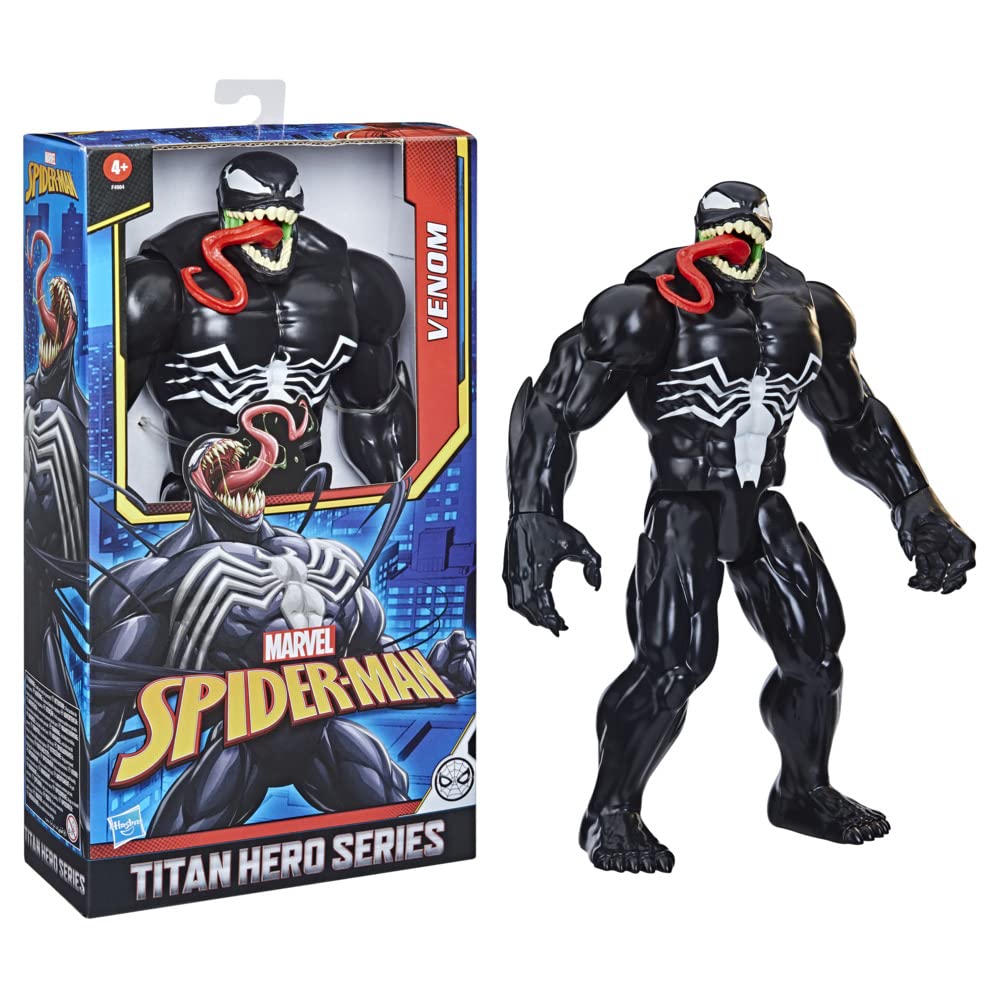 Marvel Spider-Man Venom Action Figure - 12-inch Titan Hero Series