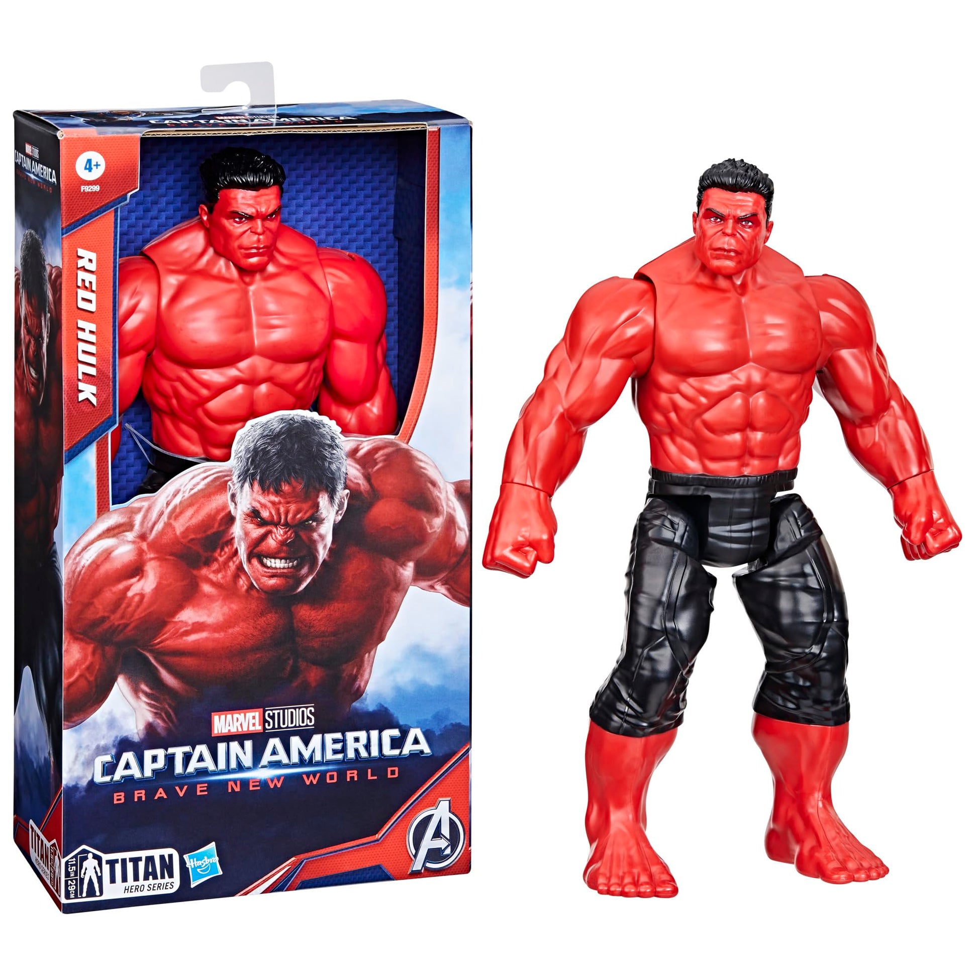 Marvel Captain America Brave New World Red Hulk 12" Figure | Time4Child