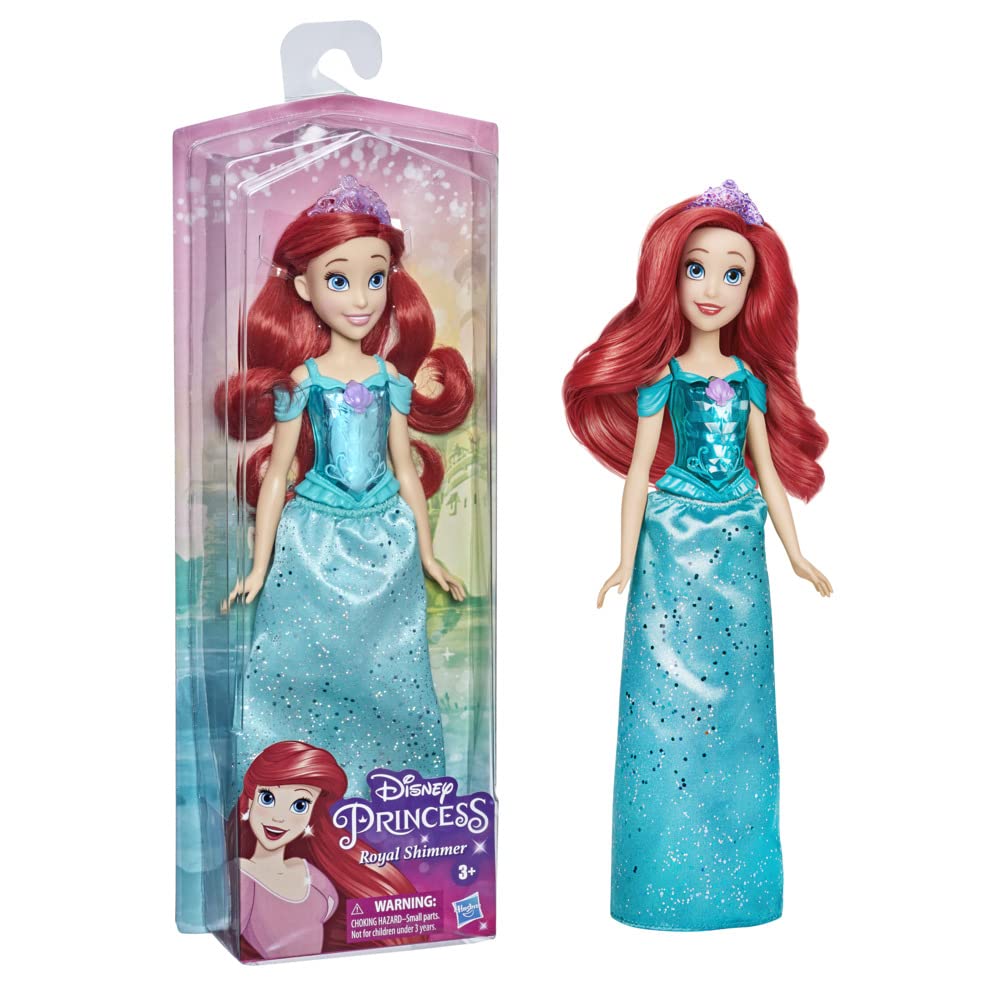 Disney Princess Royal Shimmer Ariel Fashion Doll with Accessories | Time4Child