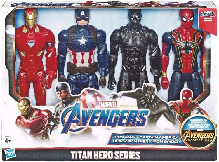 Marvel Avengers Endgame Titan Hero Series 4-Figure Pack | Time4Child