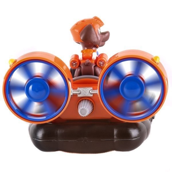 PAW Patrol Zuma Hovercraft Vehicle & Figure Set (Age 3+)