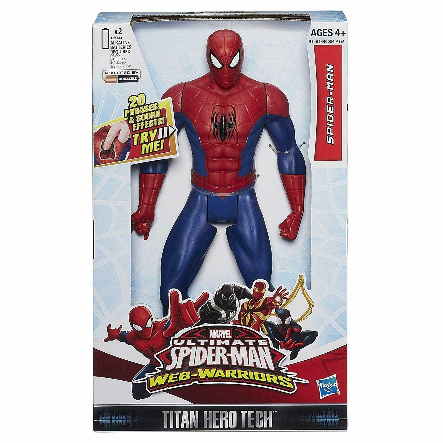 Marvel Spider-Man Titan Hero Tech Electronic Talking Action Figure