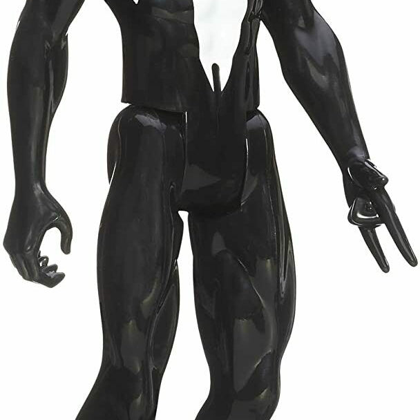 Marvel Ultimate Spider-Man Black Suit Action Figure - 12-inch Titan Hero Series