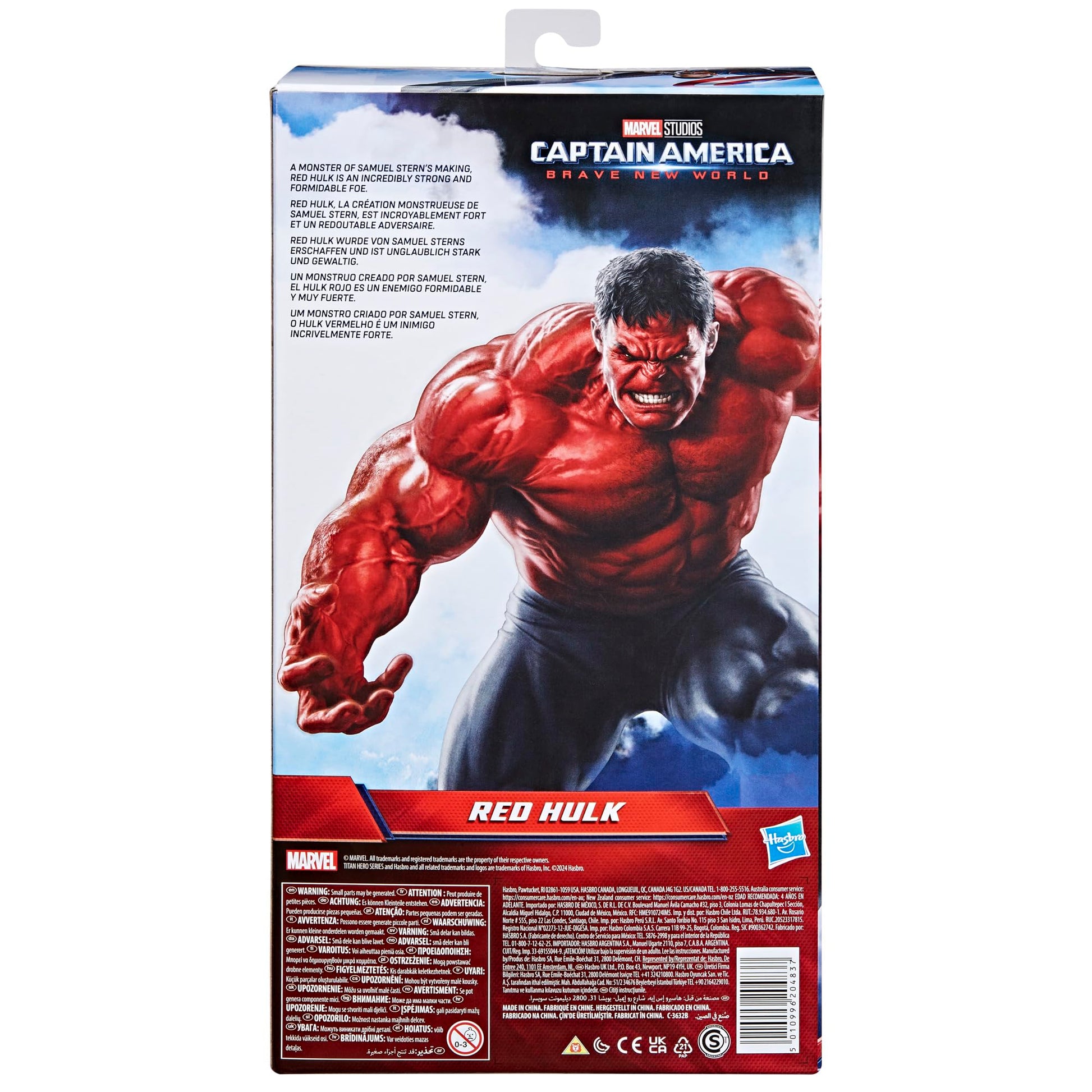 Marvel Captain America Brave New World Red Hulk 12" Figure | Time4Child