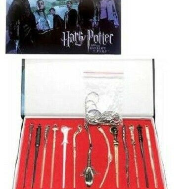 Harry Potter Goblet of Fire Wand Collection - 13 Piece Gift Set | Time4Child