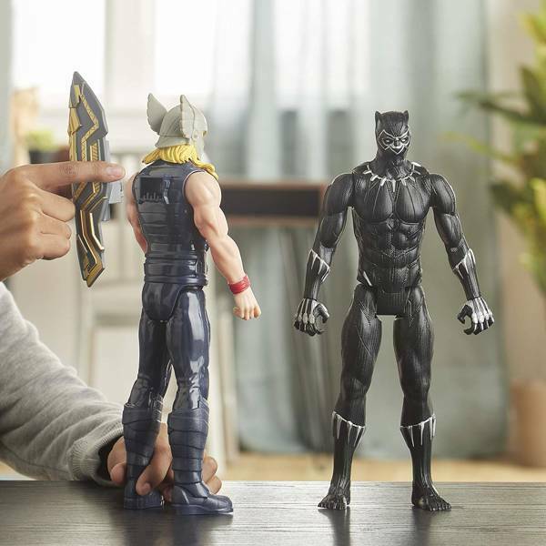 Marvel Avengers Black Panther Titan Hero Series Blast Gear Figure | Time4Child