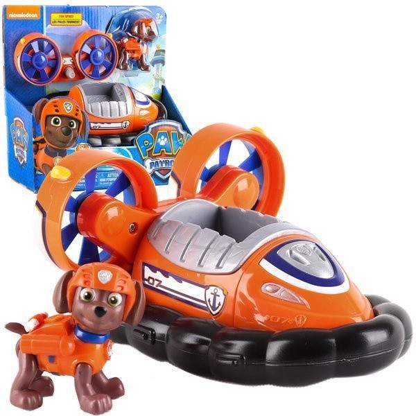 PAW Patrol Zuma Hovercraft Vehicle & Figure Set (Age 3+)
