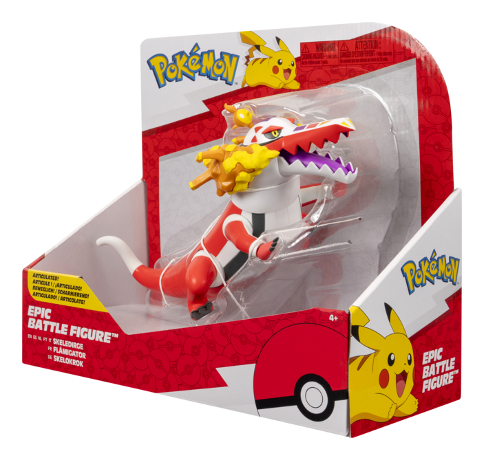 Pokémon Epic Battle Figure Skeledirge 6-inch Articulated Figure | Time4Child