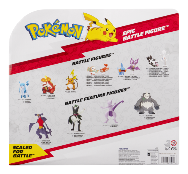 Pokémon Epic Battle Figure Skeledirge 6-inch Articulated Figure | Time4Child
