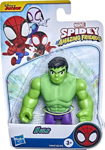 Marvel Spidey and His Amazing Friends - Hulk 4-inch Action Figure | Time4Child
