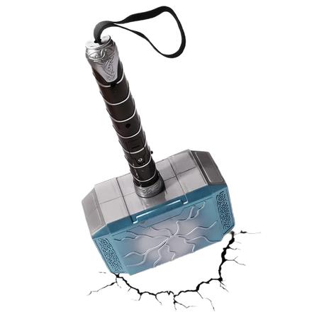 Marvel Avengers Thor’s Hammer Mjolnir 3D Wall Light & Crack Sticker | Time4Child