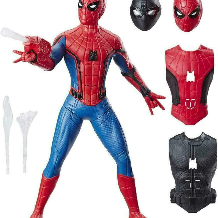 Marvel Spider-Man 3-in-1 Action Figure with Web Blaster Gear