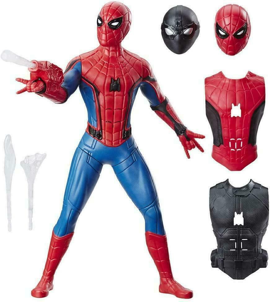 Marvel Spider-Man 3-in-1 Action Figure with Web Blaster Gear