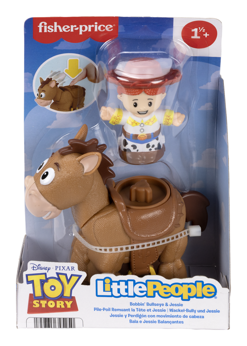 Fisher-Price Little People Disney Toy Story Jessie and Bullseye Figure Set | Time4Child