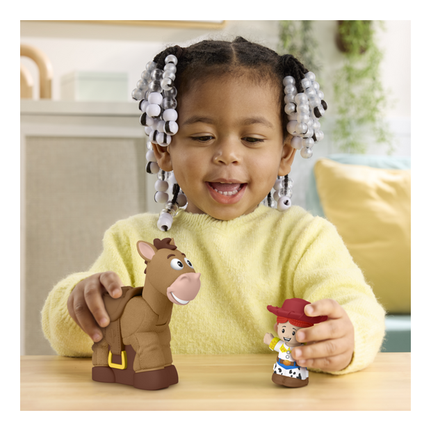Fisher-Price Little People Disney Toy Story Jessie and Bullseye Figure Set | Time4Child