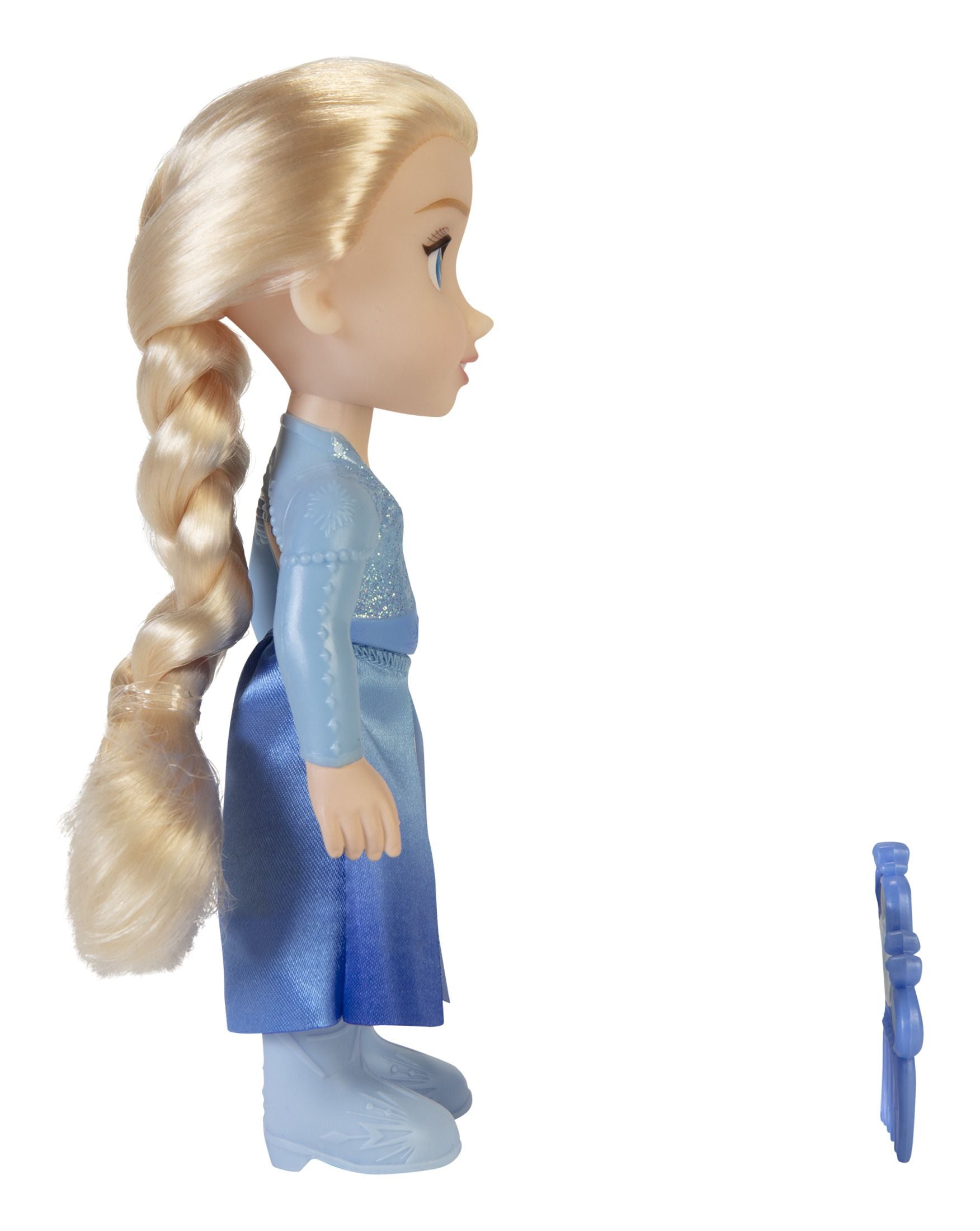 Disney Frozen Petite Elsa 6-inch Doll with Glitter Comb Accessory | Time4Child