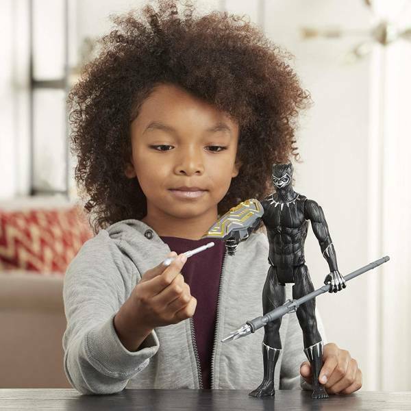 Marvel Avengers Black Panther Titan Hero Series Blast Gear Figure | Time4Child