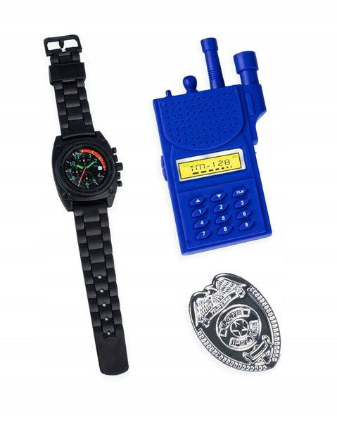 Ultimate Police Force Mission Equipment Set - 10 Piece Role Play Kit | Time4Child