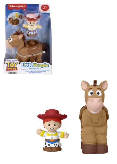 Fisher-Price Little People Disney Toy Story Jessie and Bullseye Figure Set | Time4Child