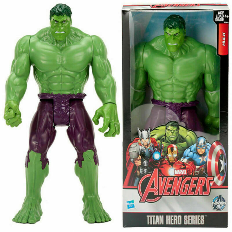 Marvel Avengers Hulk Action Figure - 12-inch Titan Hero Series Authentic Hasbro Collectible