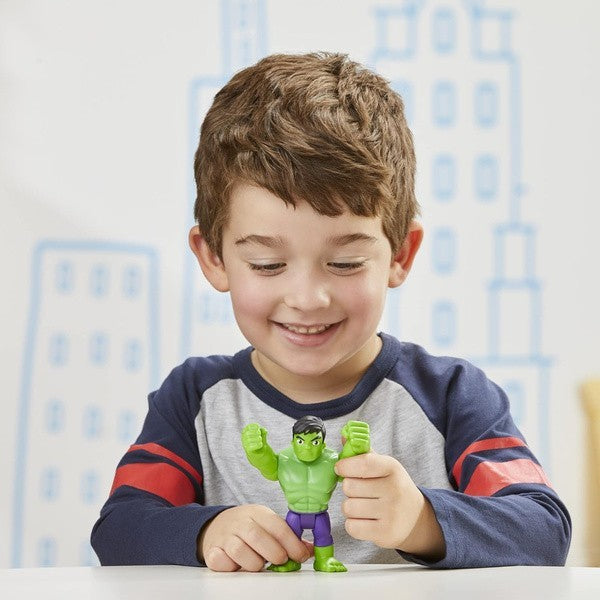 Marvel Spidey and His Amazing Friends - Hulk 4-inch Action Figure | Time4Child