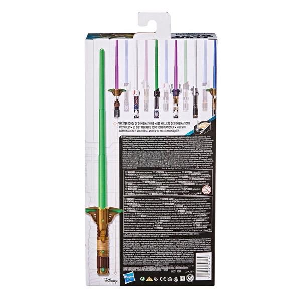 Star Wars Lightsaber Forge Yoda Electronic Lightsaber – Customizable Jedi Roleplay Toy by Hasbro