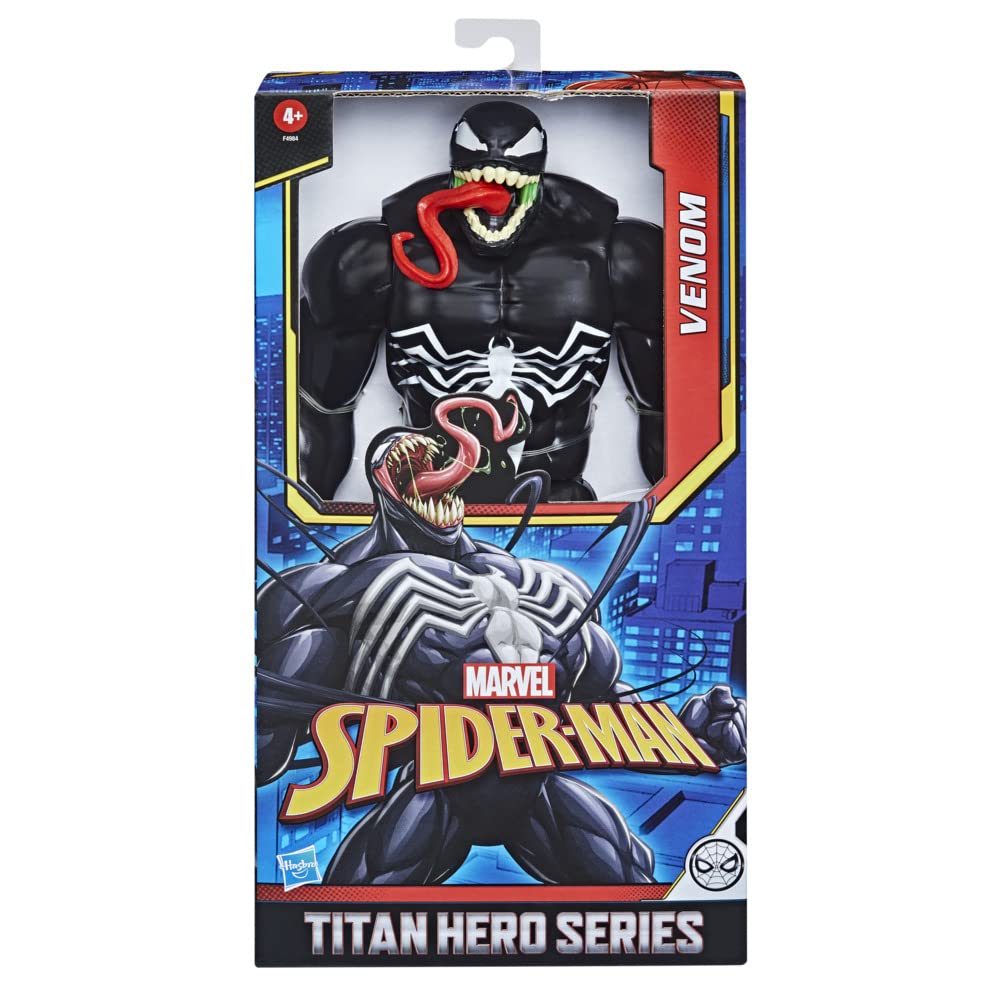 Marvel Spider-Man Venom Action Figure - 12-inch Titan Hero Series