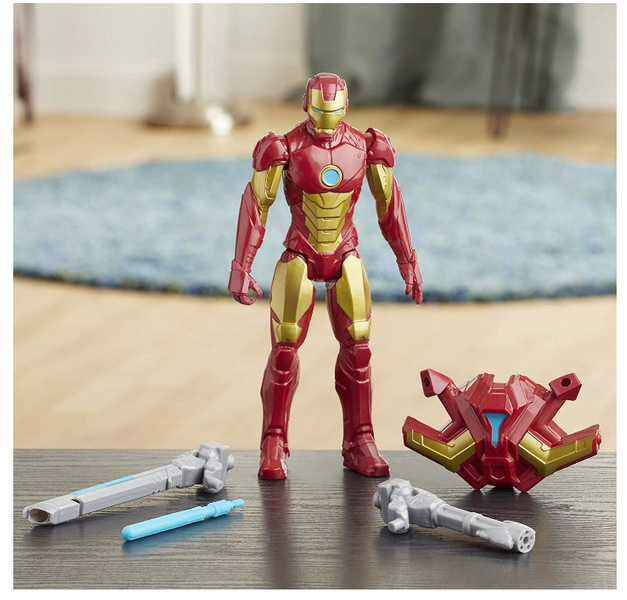 Marvel Avengers Iron Man Titan Hero Series Blast Gear Action Figure | Time4Child