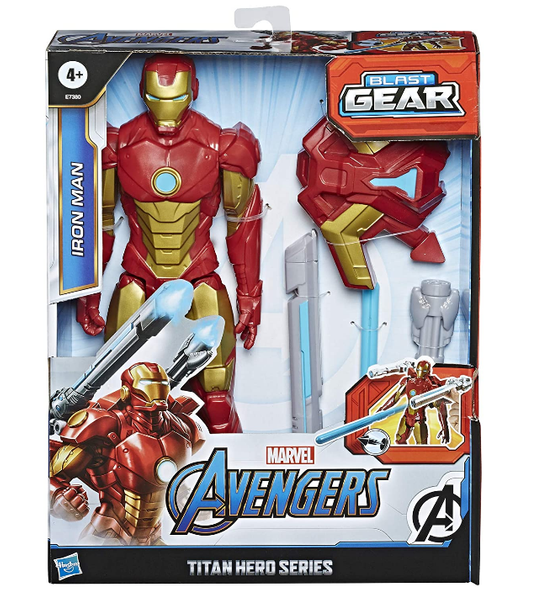 Marvel Avengers Iron Man Titan Hero Series Blast Gear Action Figure | Time4Child