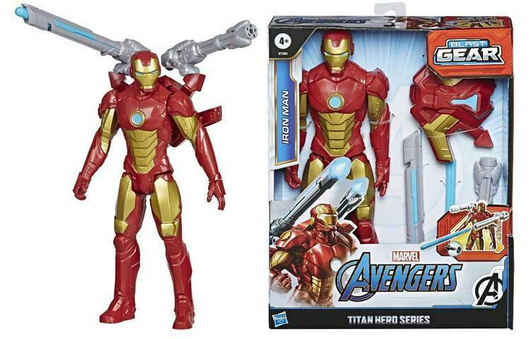 Marvel Avengers Iron Man Titan Hero Series Blast Gear Action Figure | Time4Child