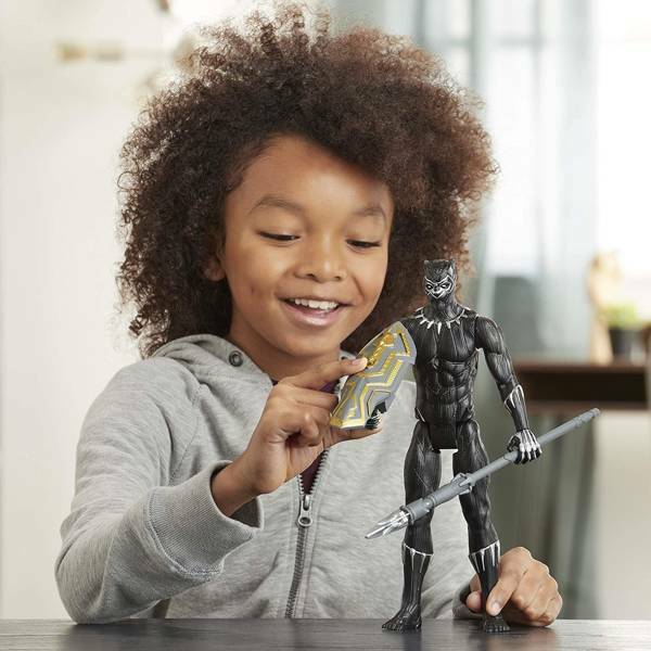 Marvel Avengers Black Panther Titan Hero Series Blast Gear Figure | Time4Child