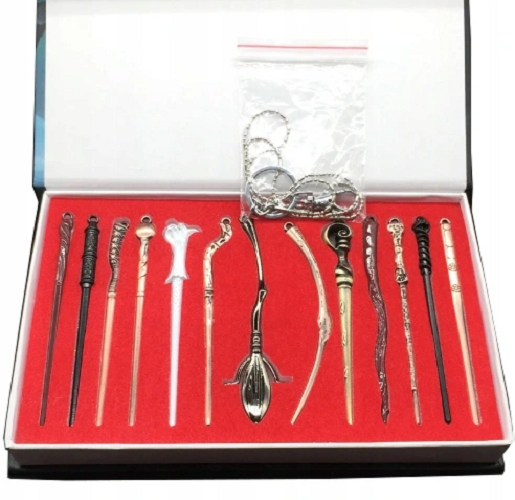 Harry Potter Goblet of Fire Wand Collection - 13 Piece Gift Set | Time4Child