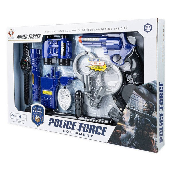 Ultimate Police Force Mission Equipment Set - 10 Piece Role Play Kit | Time4Child