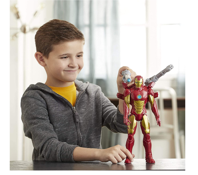 Marvel Avengers Iron Man Titan Hero Series Blast Gear Action Figure | Time4Child