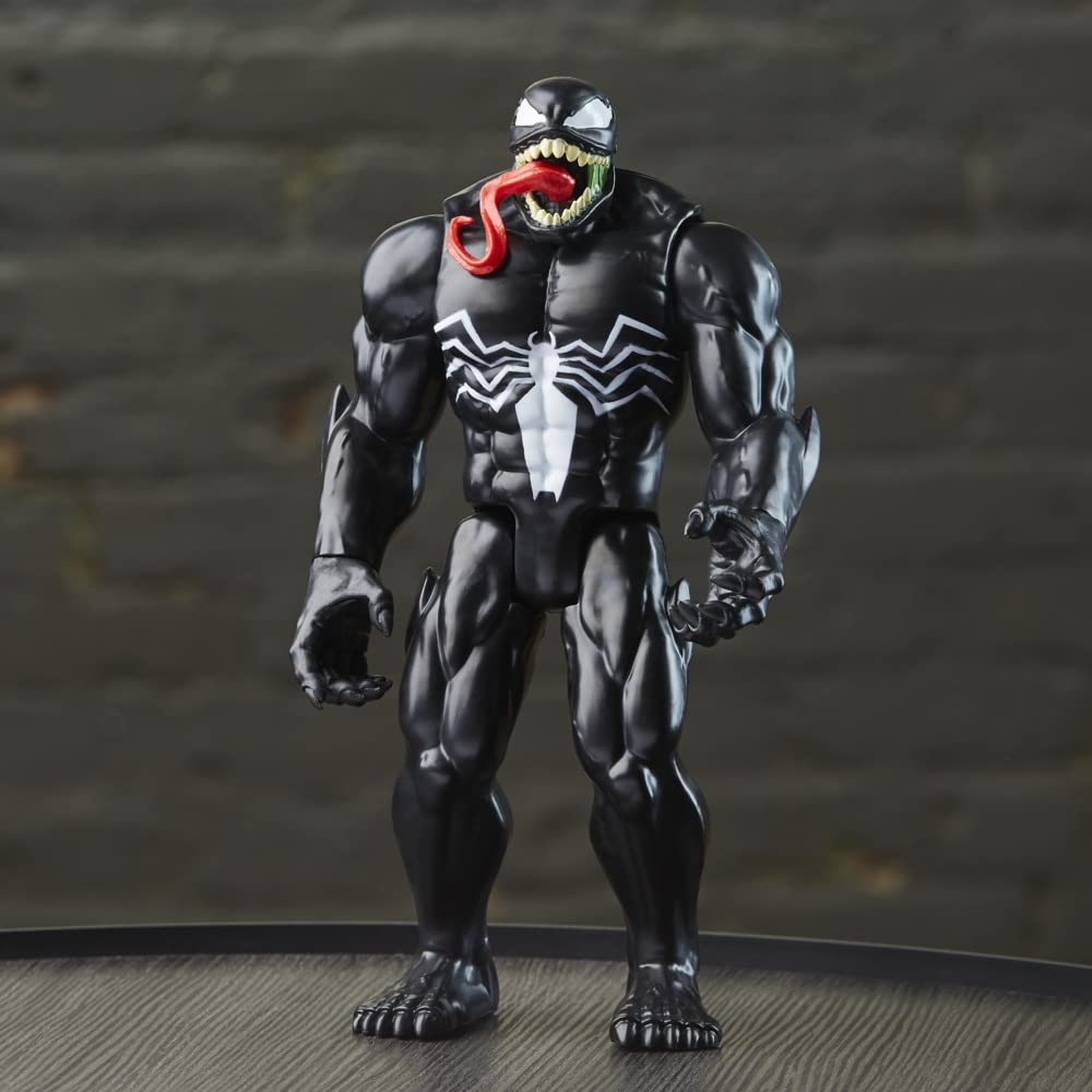 Marvel Spider-Man Venom Action Figure - 12-inch Titan Hero Series