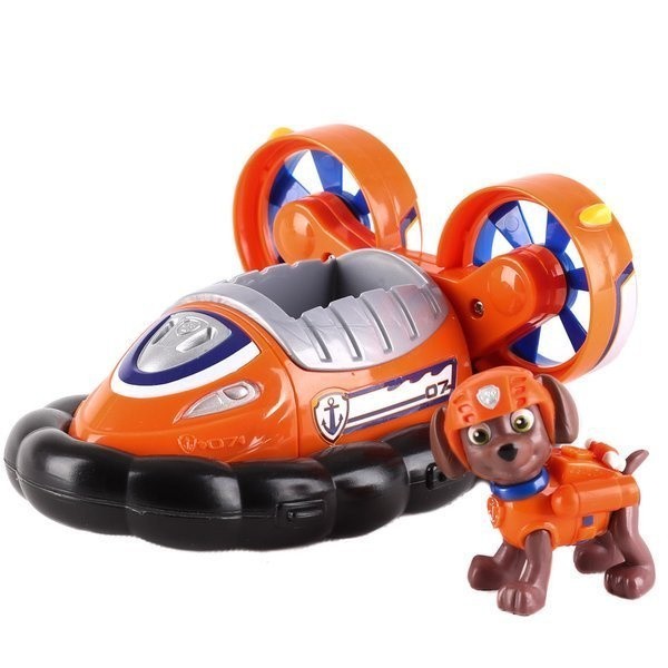 PAW Patrol Zuma Hovercraft Vehicle & Figure Set (Age 3+)