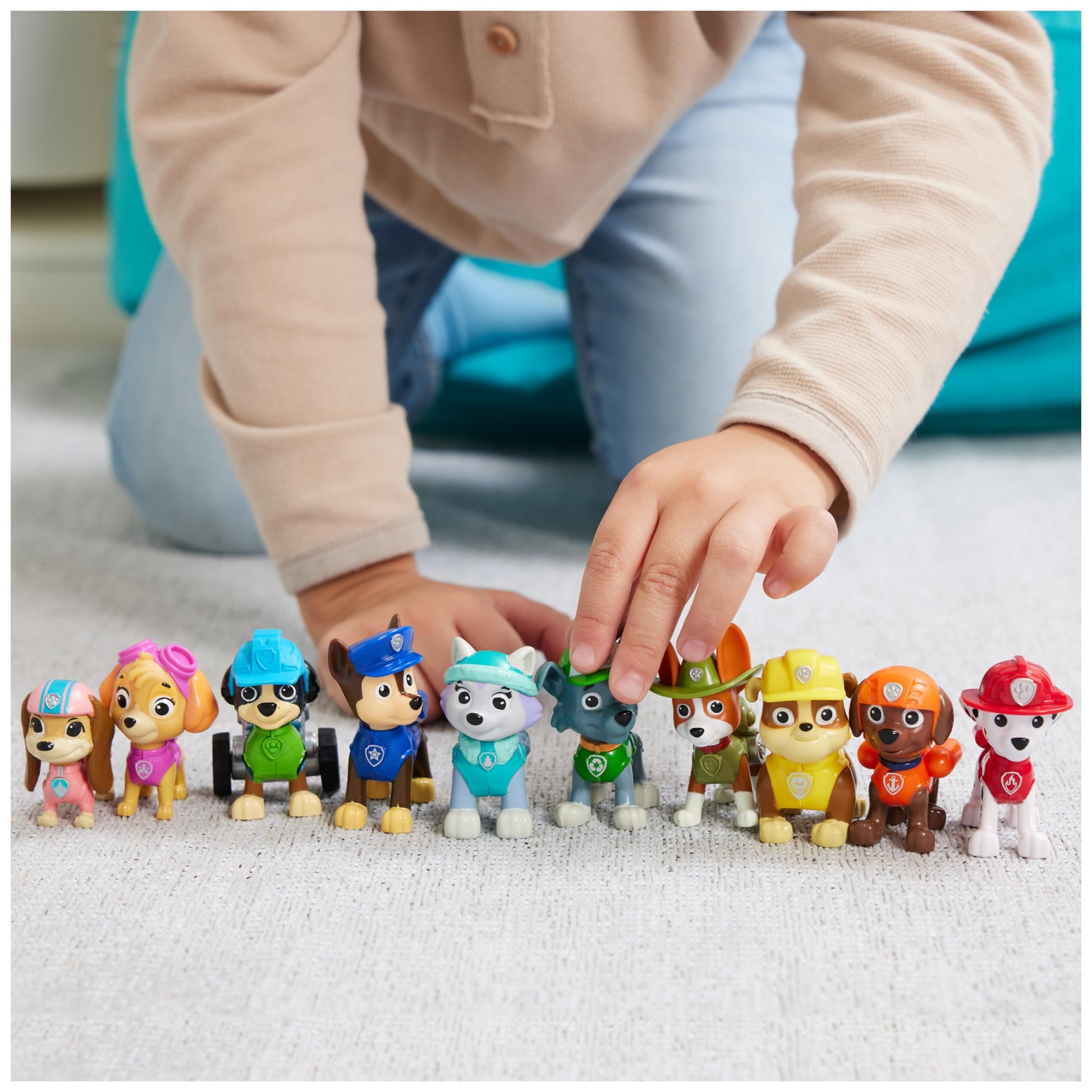 PAW Patrol All Paws Gift Set - 10 Collectible Figures | Time4Child
