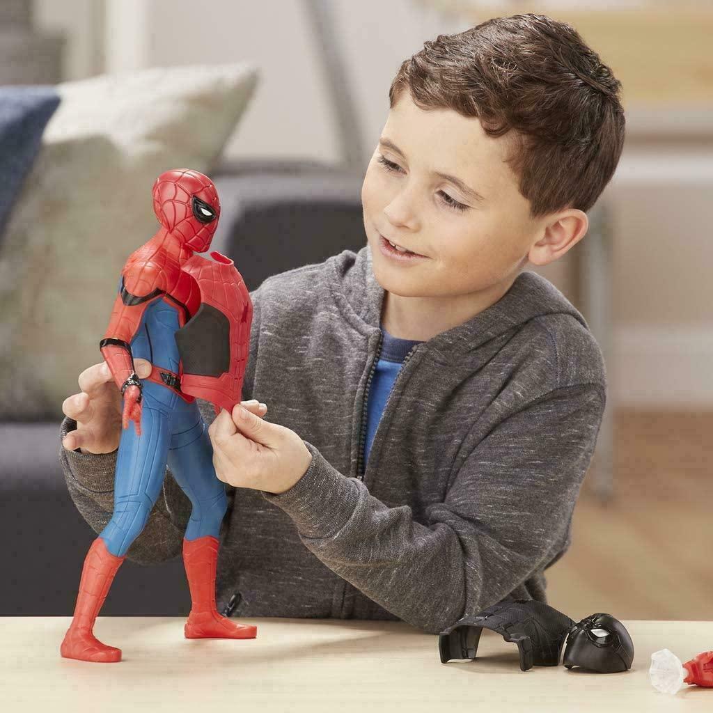 Marvel Spider-Man 3-in-1 Action Figure with Web Blaster Gear