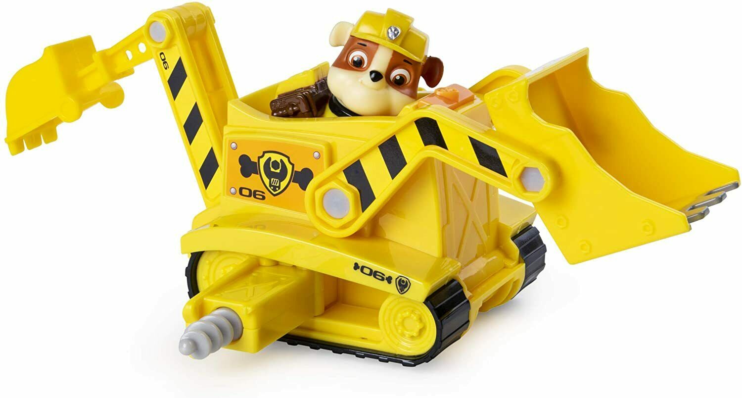PAW Patrol Rubble Transforming Bulldozer Vehicle and Figure | Time4Child