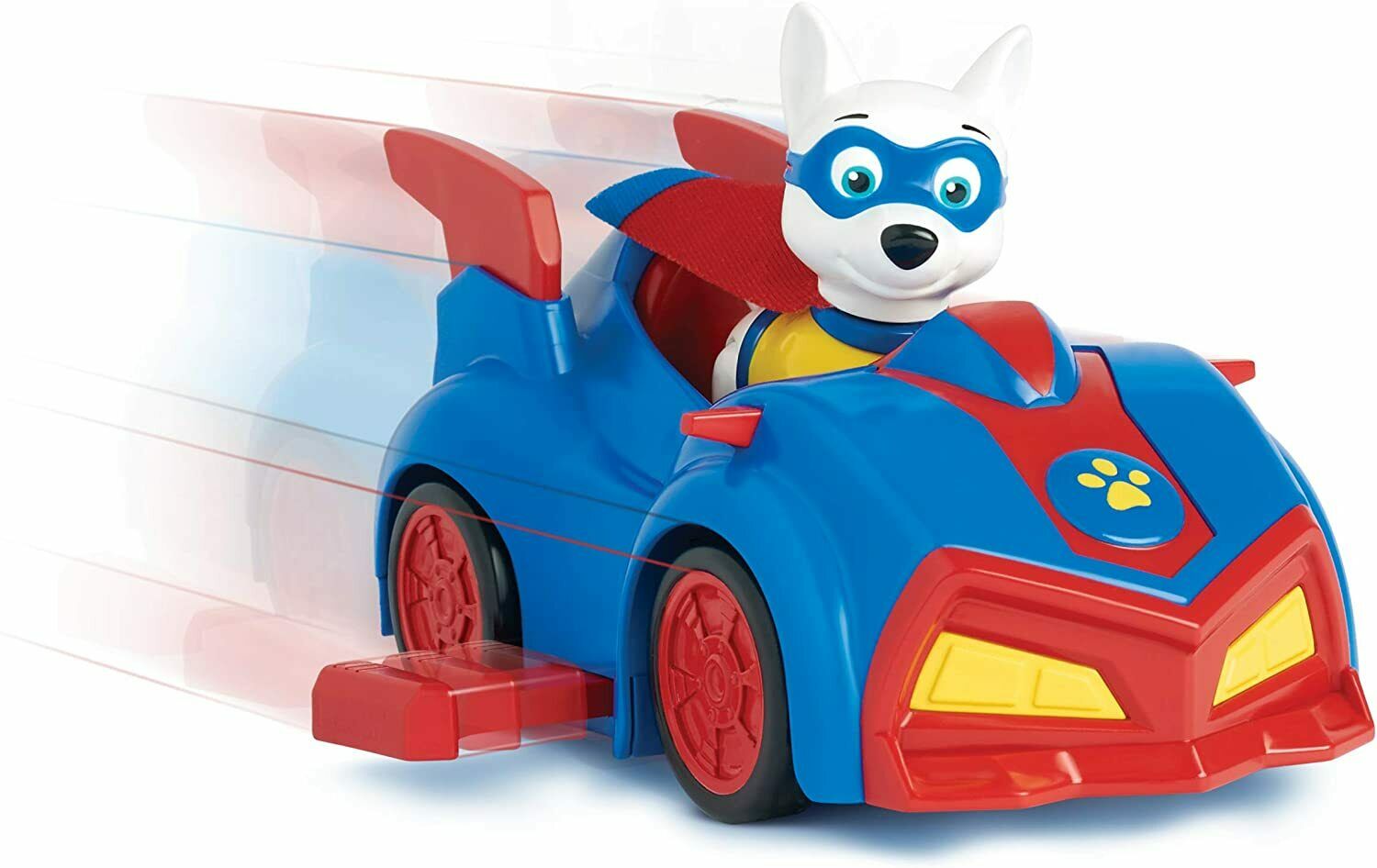 Paw Patrol Apollo Figure and Pup Mobile – Collectible Super Pup Vehicle by Spin Master