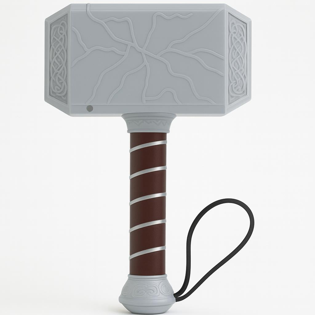 Marvel Avengers Thor’s Hammer Mjolnir 3D Wall Light & Crack Sticker | Time4Child