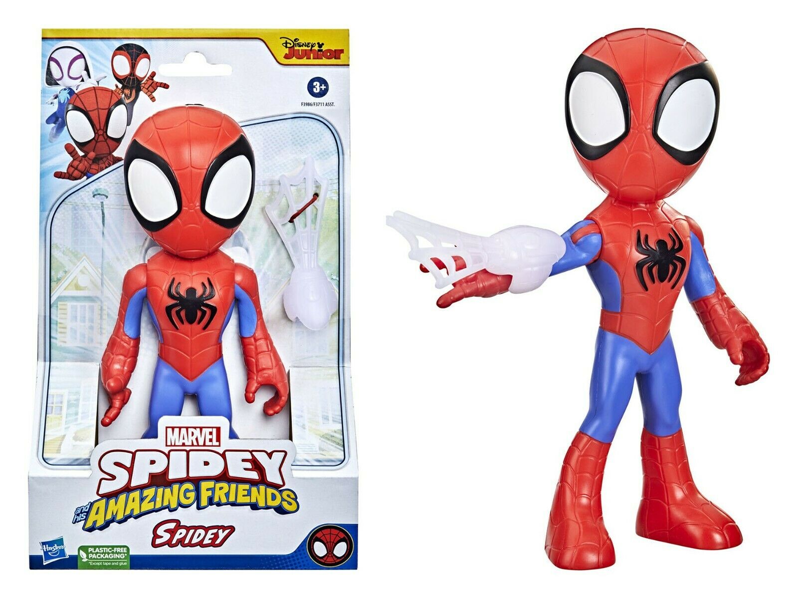Marvel Spidey and His Amazing Friends - Spidey 9-inch Action Figure | Time4Child